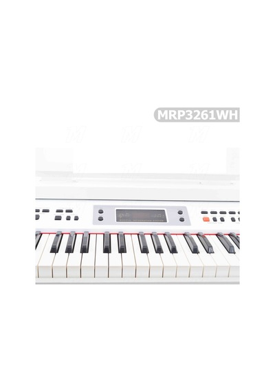 Dijital (Silent) Piyano Manuel Raymond 61 Tuş Beyaz Mrp3261wh