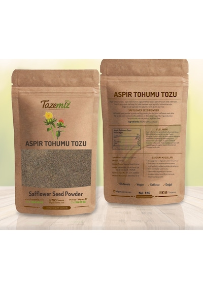 Tazemiz Aspir Tohumu Unu 1 KG