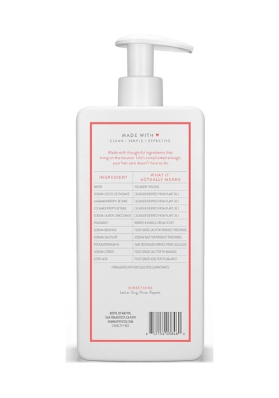 Native Berries & Vanilla Cream Hacimlendirici Şampuan 487ml Tüm Saç Tipleri