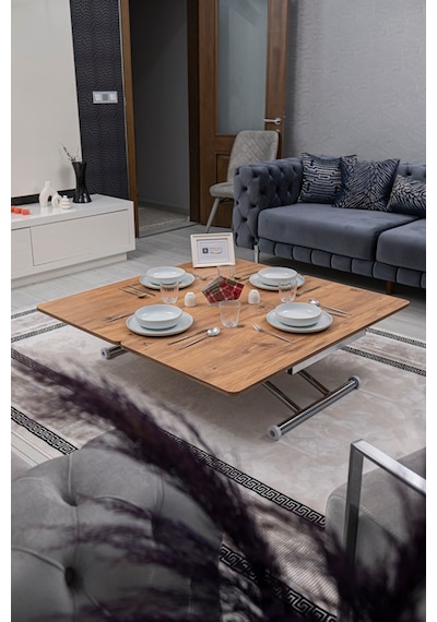 Juppo Üst Tabla Mdf Efesçam Oval Köşe Alt Krom Dışa K