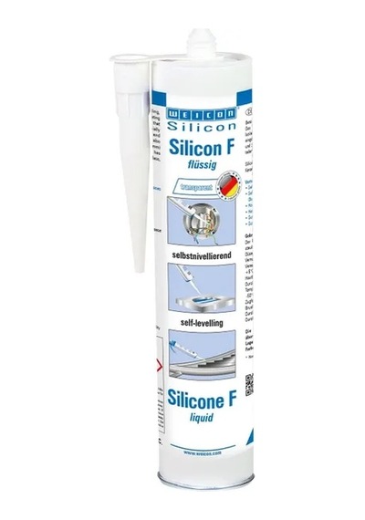 Weicon Silikon F Yapıştırıcı Ve Sızdırmazlık Malzemesi 310 Ml, Şeffaf, Renksiz