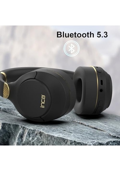 Ibk-503s Kablosuz 5.3 Bluetooth Hafıza Kart Destekli Kulak Üstü Kulaklık Siyah 400mah 12 Saat Pil Ömrü Bluetooth M