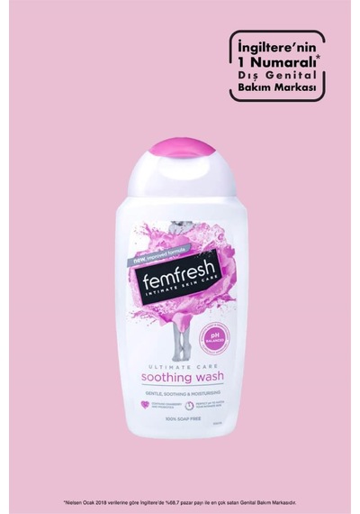Femfresh Genital Bölge Yıkama Jeli 2 x 250 ML