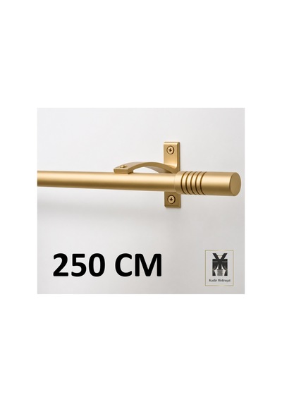 Altın Alüminyum Tek Kanallı Rustik - Dekoratif Rustik Altın250cm - 884530932 Altın250cm