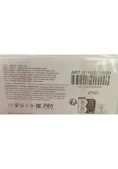Zara Temptatıon Le Parfum 80 ML