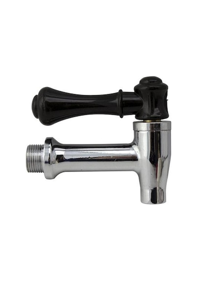 3/8 Dişli Semaver Musluğu Teflonlu Dıştan Dişli
