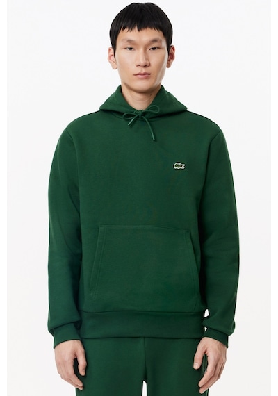 Lacoste Men's Classic Fit Kapüşonlu Yaka Sweatshirt Yeşil