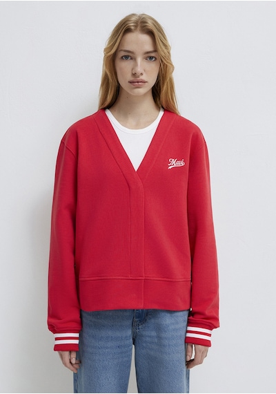 Mavi - Mavi Baskılı Kırmızı Sweatshirt 1s10511-70477 Kırmızı