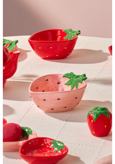 Karaca Strawberry Kase 15 Cm Pembe