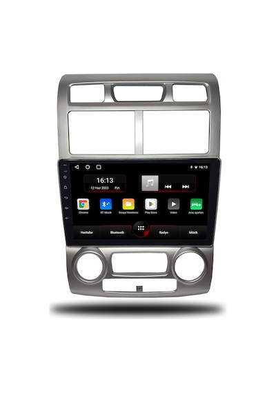 Navmina Kia Sportage Android Carplay Multimedya 2005-2010 4gb Ram + 64gb Hafıza + 8 Çekirdek