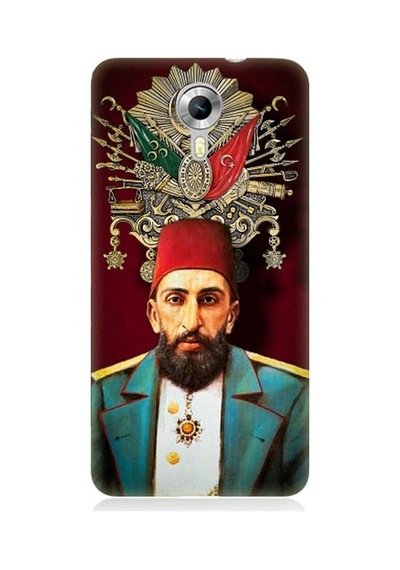 General Mobile Discovery 4g Uyumlu Osmanlı 2. Abdülhamid Han Desenli Silikon Kılıf