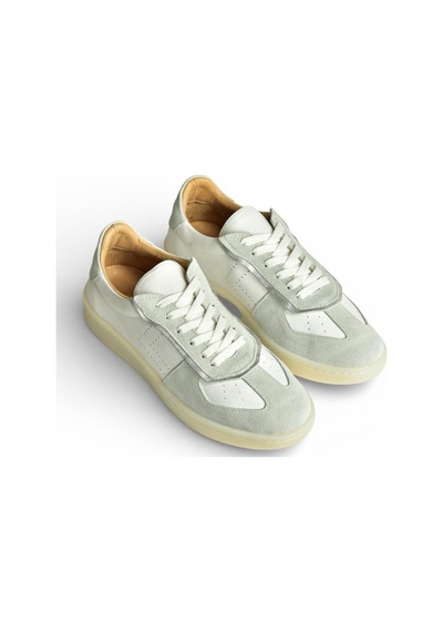 Fox Shoes Y555201403 Beyaz Hakiki Deri Kadın Spor Ayakkabı Sneakers Beyaz
