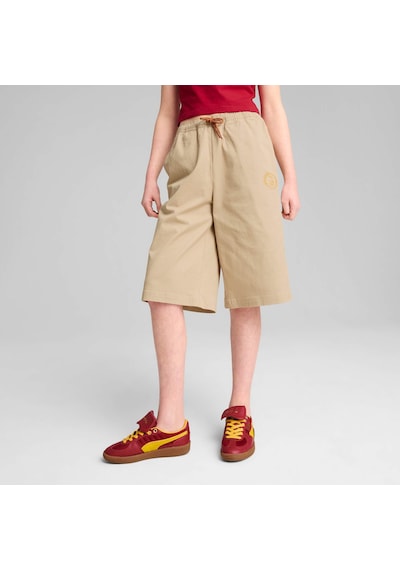 Puma X Harry Potter Genç Dokuma Şort 630083 83 Bej