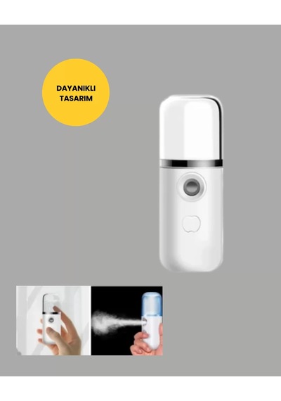 Mini Şarjlı Buhar Nemlendirici - Taşınabilir Enerji Tasarruflu Kablosuz Kullanım Yeni Nesil