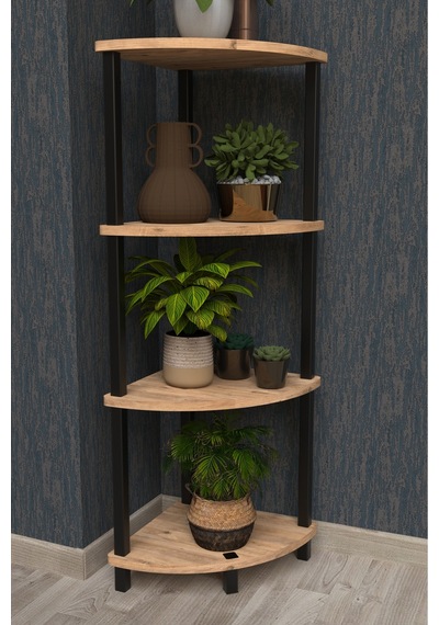 Flora 4 Raflı Moblen Çiçeklik Saksılık Balkon Bahçe Dekor Raf Stand-atlantik Çam Atlantik Çam Flora 4 Raflı Moblen Çiçeklik Saksılık Balkon Bahçe Dekor Raf Stand-atlantik Çam Atlantik Çam