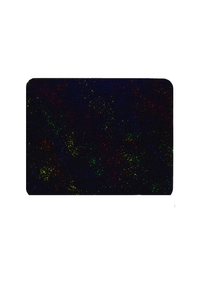 Siyah Püskürtme Desenli Tip Kaymaz Taban Optik Bilgisayar Notebook Mouse Pad Mauspad