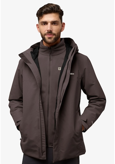 Jack Wolfskin Altenberg 3ın1 Jktm Erkek Peat Bej