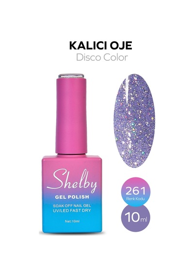 Shelby 10 Ml. A261 Disko Kalıcı Oje