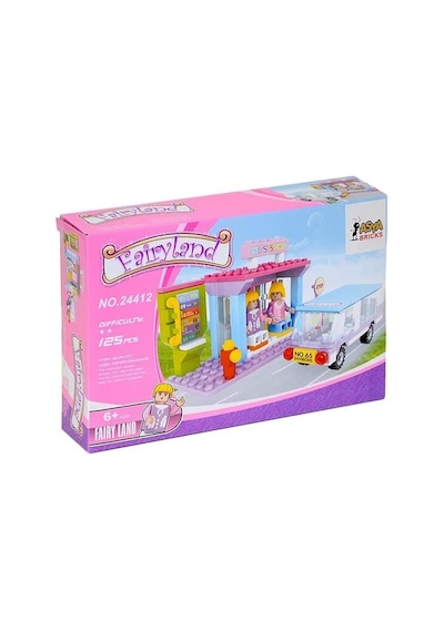 Ausini Fairy Land 125 Parça Otobüs Durağı (Bus Stop)  Seti -