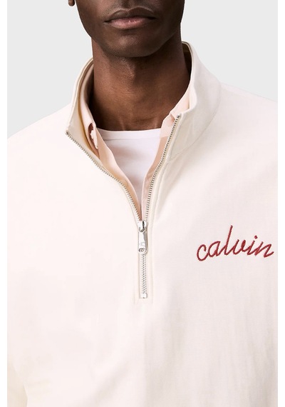 Calvin Klein Erkek Sweat Lv04rc227g Yas Beyaz Beyaz