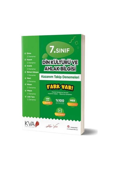 Kva 7.Sınıf Din Kültürü Kazanım Takip Denemeleri