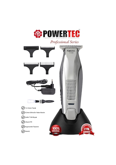 Powertec TR-1058 Saç ve Sakal Kesme Makinesi