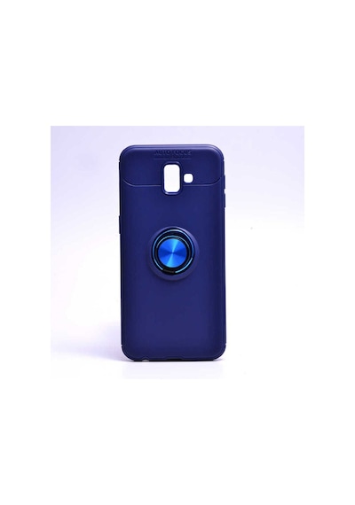 Samsung Uyumlu Galaxy J6 Plus Kılıf Zore Ravel Silikon Kapak Mavi
