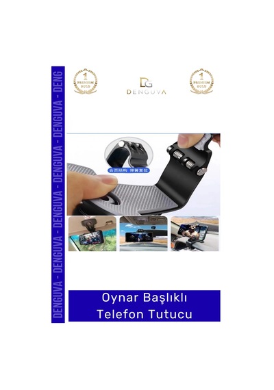 Telefontutucu Araba Gösterge Üstü Güvenli Sürüş Araç Evrensel Akıllı 360 Oynar Başlıklı Telefon Tut Çok Renkli