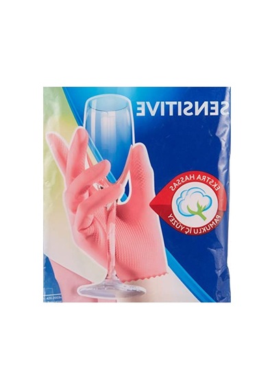 Doğal Lateks, %100 Doğal Mavi Eldiven, M Boyut 50 x 22