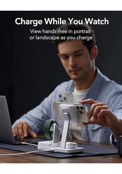 100 W 6'sı 1 Arada Gan Şarj İstasyonu, Cryoboost, Magsafe Şarj Standı İle Uyumlu, Manyetik Kablosuz Şarj Cihazı, İphone 17e/17/16/15/14/13, Apple Watch, Airpods 4/3/2/pro, Usb-c/a Cihazları İçin Çok Renkli 100 W 6'sı 1 Arada Gan Şarj İstasyonu, Cryoboost, Magsafe Şarj Standı İle Uyumlu, Manyetik Kablosuz Şarj Cihazı, İphone 17e/17/16/15/14/13, Apple Watch, Airpods 4/3/2/pro, Usb-c/a Cihazları İçin Çok Renkli