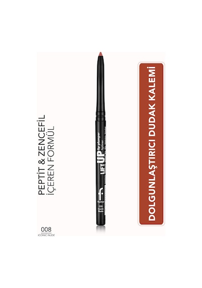 Flormar Lift Up Lip Plumper Lipliner Dolgunlaştırıcı Etkili & Uzun Süre Kalıcı Dudak Kalemi 008 Iconıc Nude