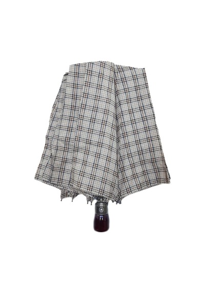 Baginn Snotline-april Kadın Şemsiye Otomatik Açılır 10telli Kapalı Boyut 40 CM 95 CM Çap Yeşil Ekose 001