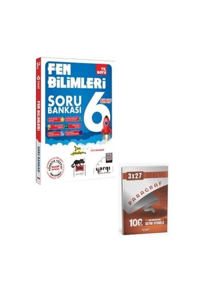 Ders Arkadaşım 2027 6. Sınıf Fen Bilimleri Yıl Boyu Soru Bankası+ Anla Kazan Paragraf
