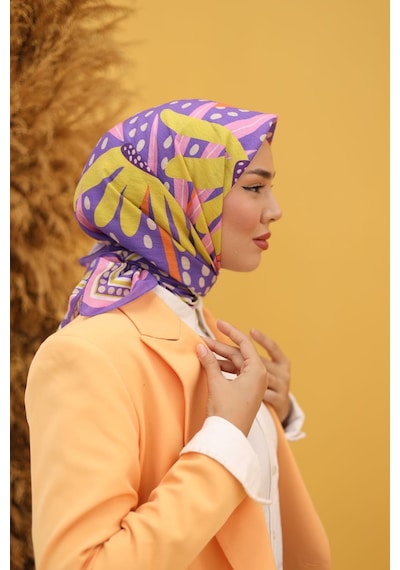 Silk Home Olinda Eşarp 48003-42 Lacivert