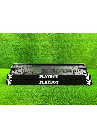 Plakam54 Playboy Siyah 3d Pleksi Araba Plakalığı