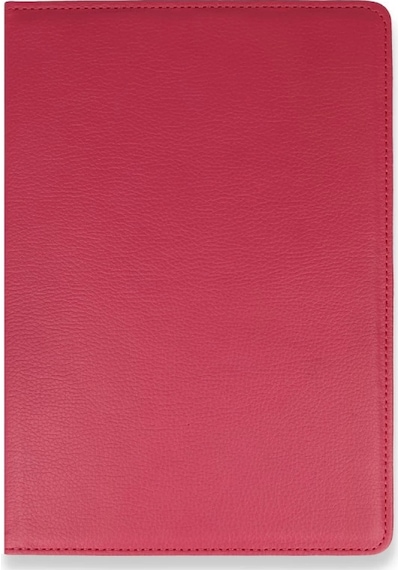 Huawei Mediapad T3 10 / 9.6 Kılıf 360 Tablet Deri Kılıf - Pembe Arka Kapak