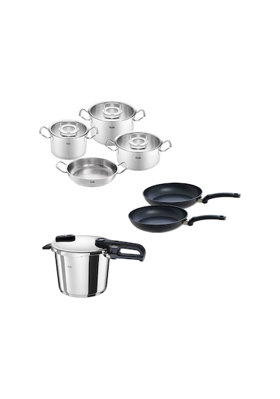 Fissler Vitaquick Edition 6 Litre Düdüklü Tencere + Original Profi Collection Tencere Ve Tava Seti Çok Renkli