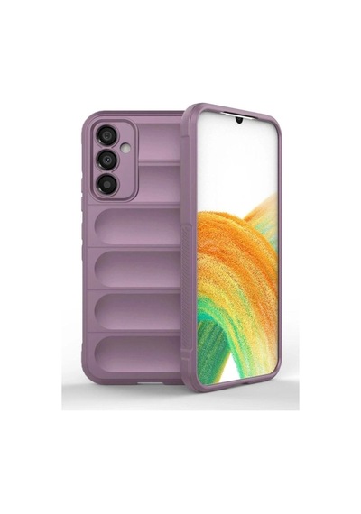 Samsung Galaxy A15 4g Kılıf Optimum Silikon - Mor Çok Renkli