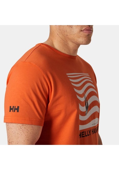 Helly Hansen Shoreline Erkek Turuncu T-shirt 3.0-6673 Turuncu