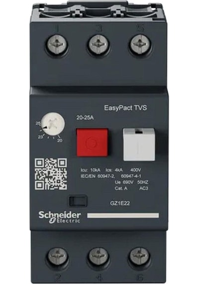 SCHNEİDER ELECTRİC Easypact Tvs Gz1E22 Motor Koruma Şalteri (20A-25A)