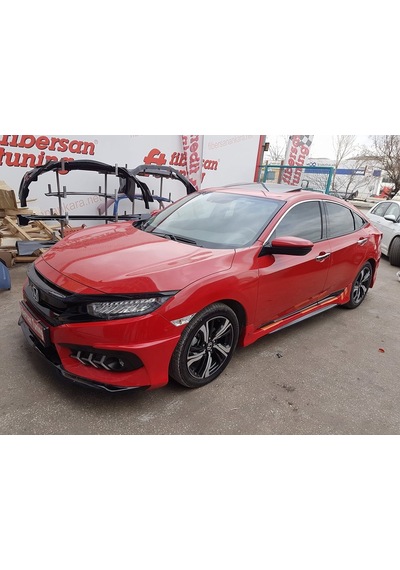 Honda Fc5 Turbo Body Kit-fibersan Tuning N11.17081