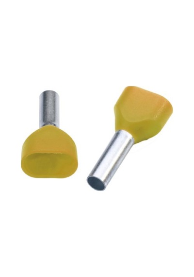 Klemsan 572030 Iky 2x1,0/8 İzoleli Çift Girişli Yüksük 500 Ad