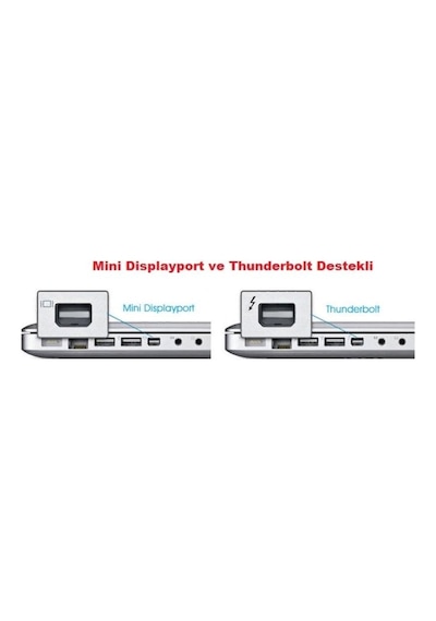 Apple Uyumlu MacBook Thunderbolt To Hdmı Çevirici Görüntü Kablosu 10Gbps (259899998)