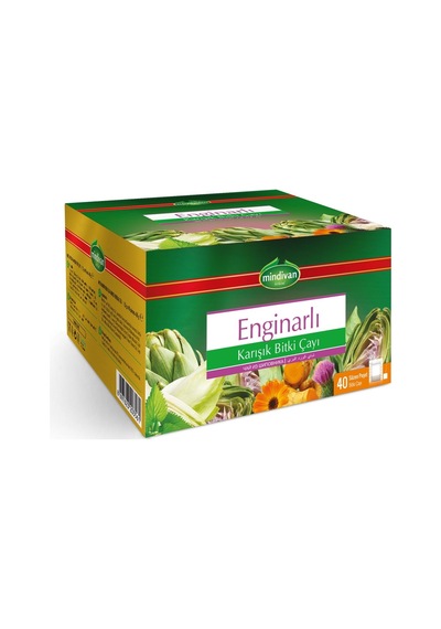 Mindivan Enginarlı Karışık Bitki Süzen Poşet Çay 40 x 1.5 G