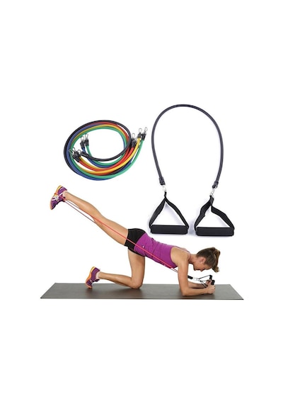 Exeo Pilates Fitness Kondisyon Kardiyo Egzersiz Direnç Lastiği