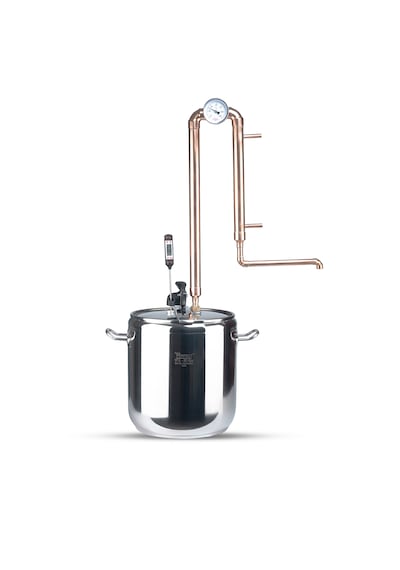 Bitkisel Damıtma Mesh Dolgulu İmbik Damıtma Sistemi 17 Litre