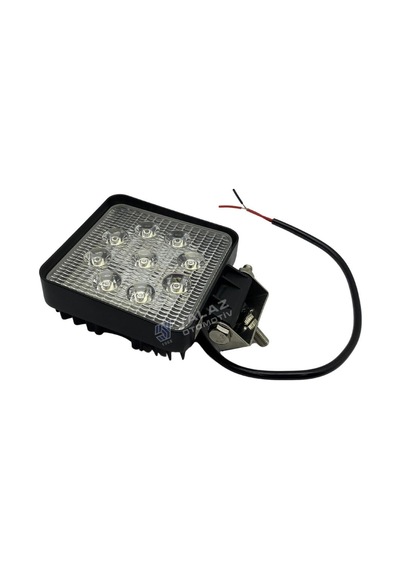 Wolfram 10v-30v Çalışma Lambası Kare 9 X 3w Power Ledli 105 105 44 E9 Germany