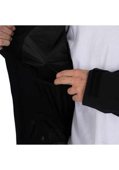 Hurley Hurley Patch Snow Jacket Erkek Siyah Ceket Blk Siyah