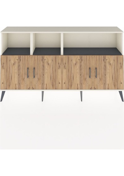 Arges Konsol 6 Raflı 4 Kapaklı 176x30x99 Aytaşı-çam/antrasit Atlas Çam/antrasıt - Aytası Arges Konsol 6 Raflı 4 Kapaklı 176x30x99 Aytaşı-çam/antrasit Atlas Çam/antrasıt - Aytası