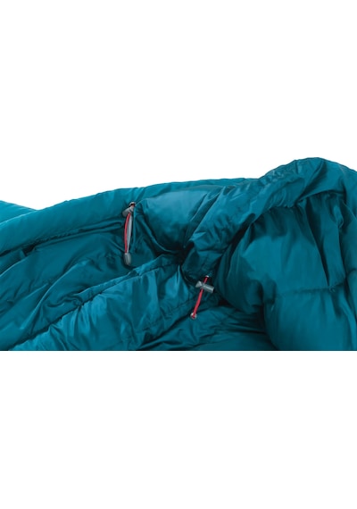 Robens Serac 600 Uberlight -35 Derece Hibrit 600 Fill 1175gr Kaz Tüyü Uyku Tulumu Long Mavi - Yeşil